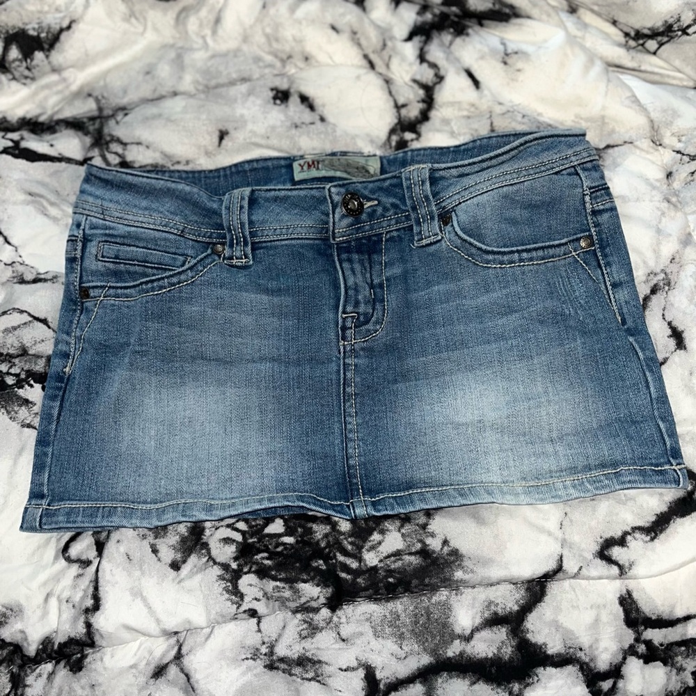 Denim Mini Skirt